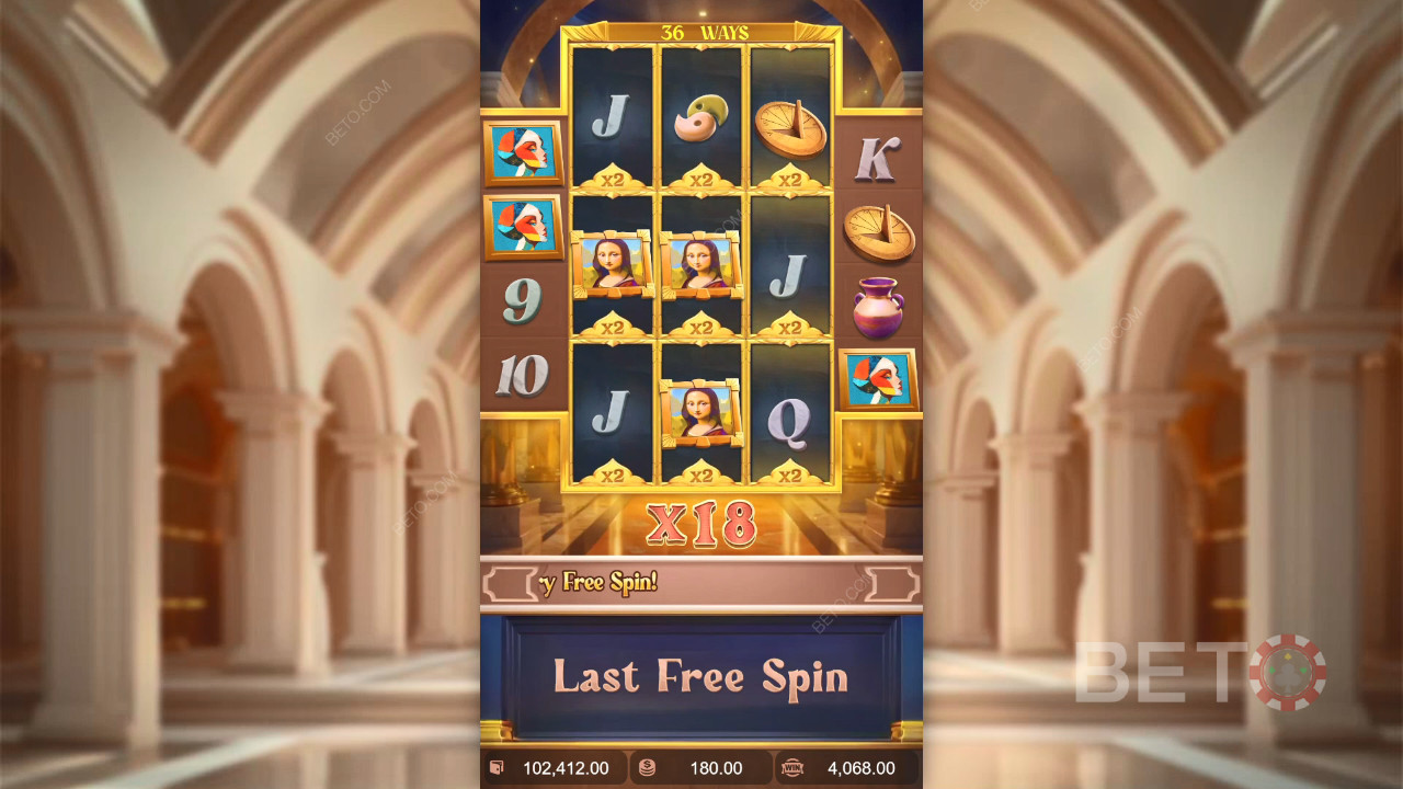 Vinn 5000 ganger innsatsen din i Museum Mystery Video Slot!