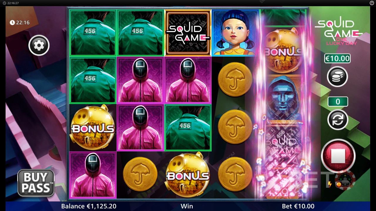Squid Game - One Lucky Day Anmeldelse av BETO Slots