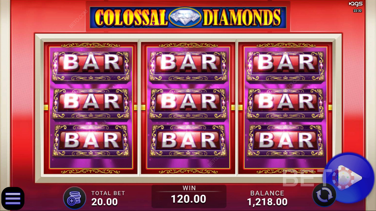 Colossal Diamonds Spill Gratis