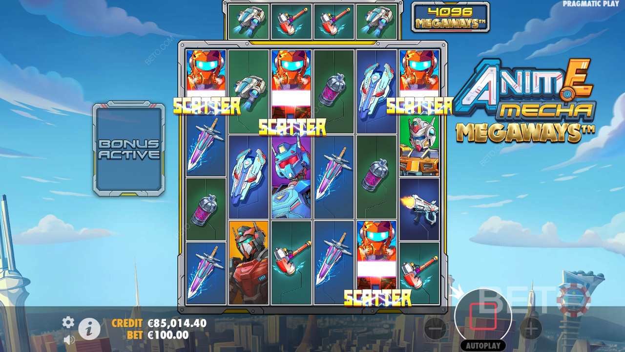 Anime Mecha Megaways Spill Gratis