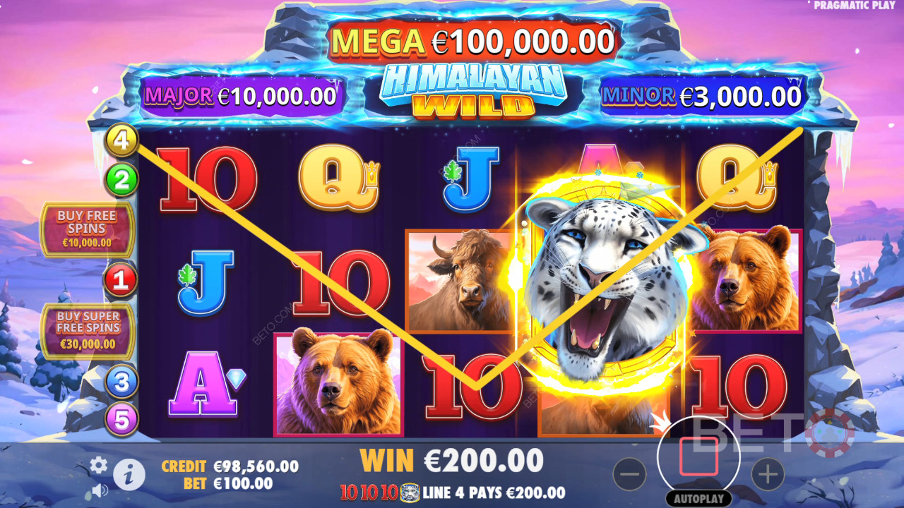Himalayan Wild Anmeldelse av BETO Slots
