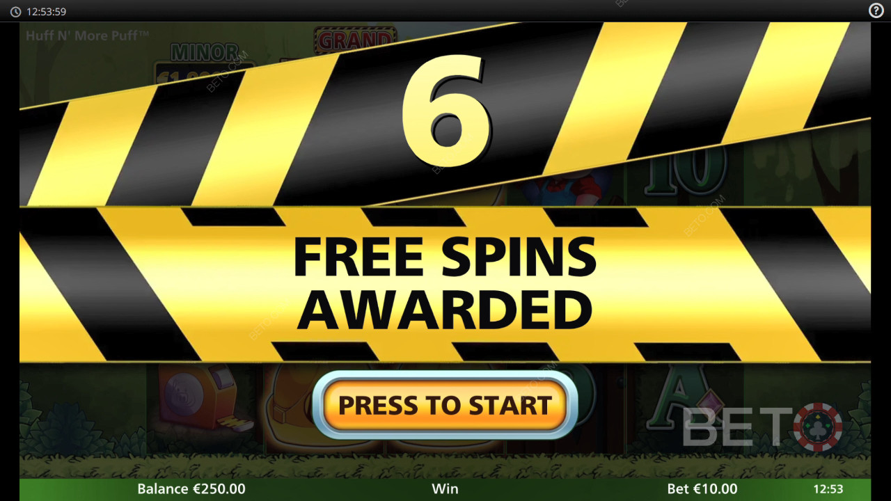 Huff N' More Puff Spill Gratis