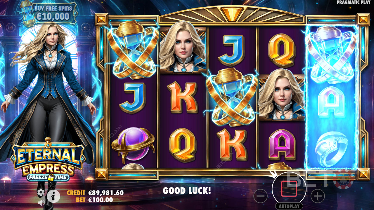 Eternal Empress - Freeze Time Anmeldelse av BETO Slots