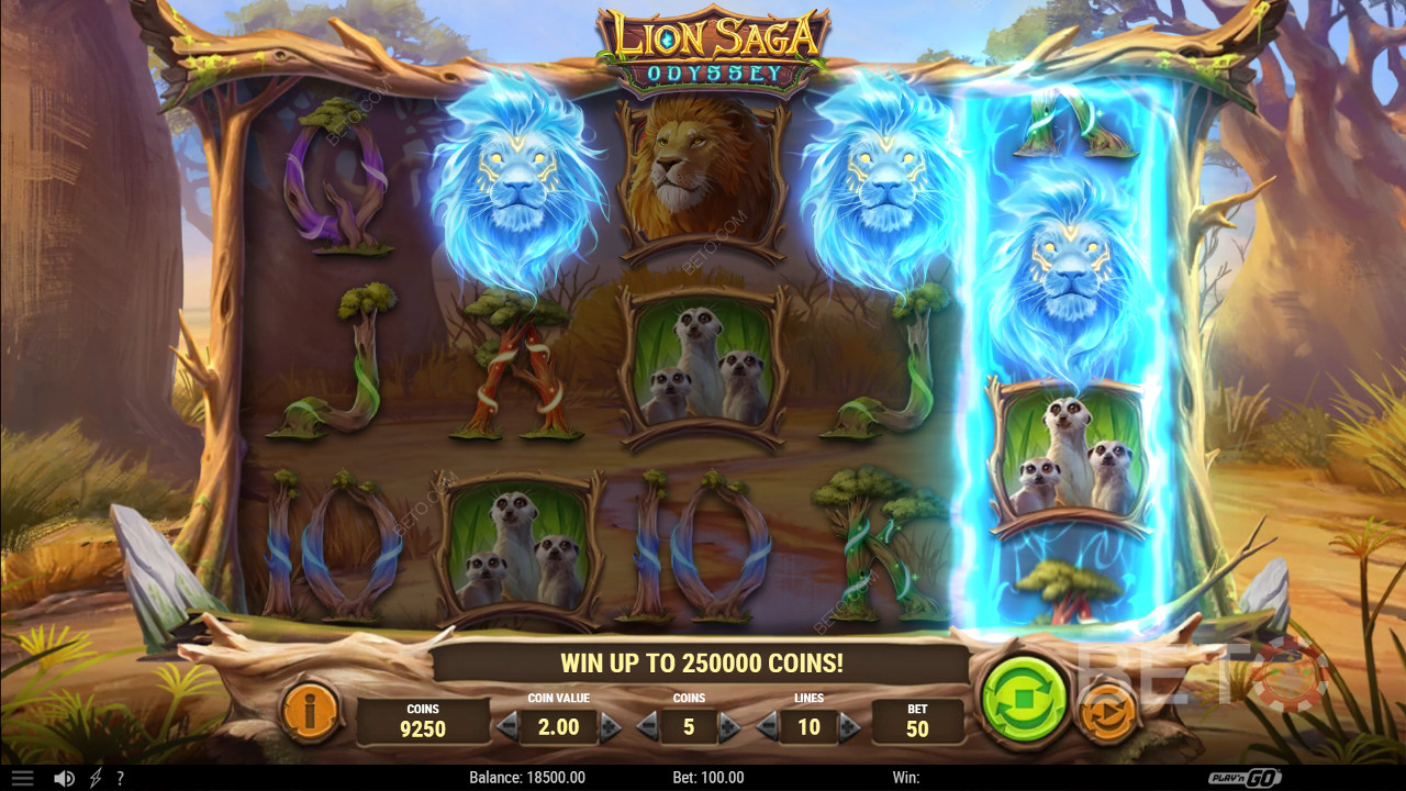 Lion Saga Odyssey Spill Gratis