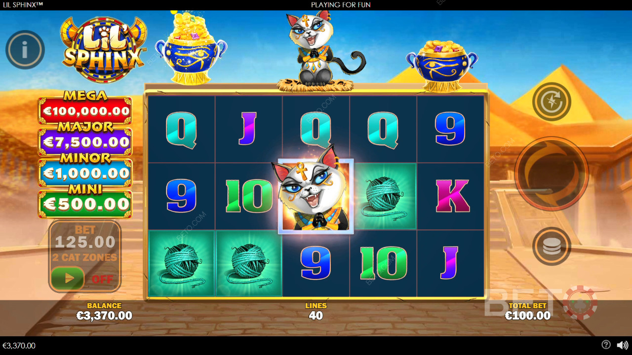 Lil Sphinx Anmeldelse av BETO Slots