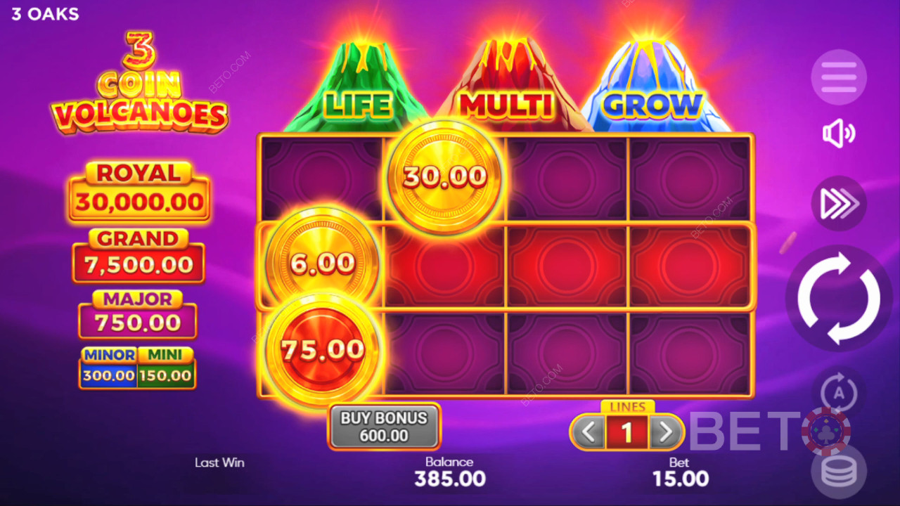 Er 3 Coin Volcanoes et godt spill?