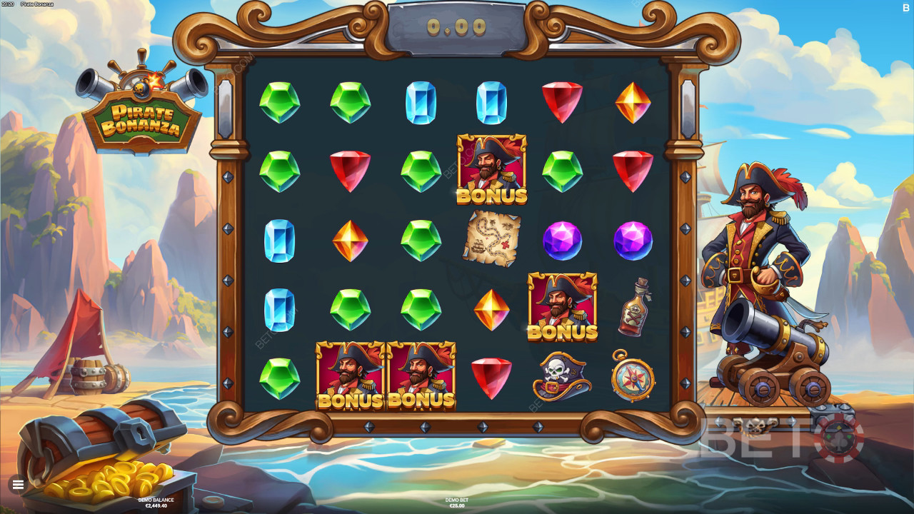 Pirate Bonanza Anmeldelse av BETO Slots