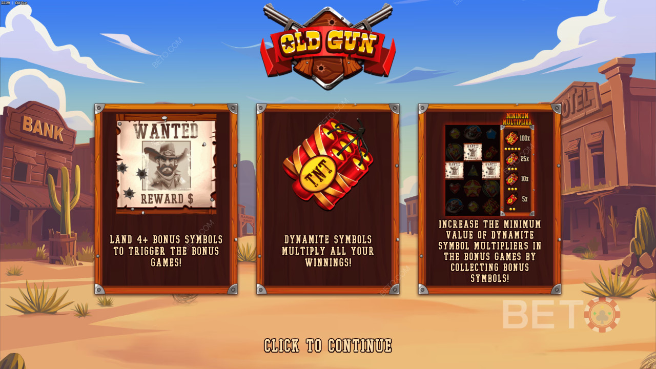 Bonusfunksjoner forklart i Old Gun av Backseat Gaming