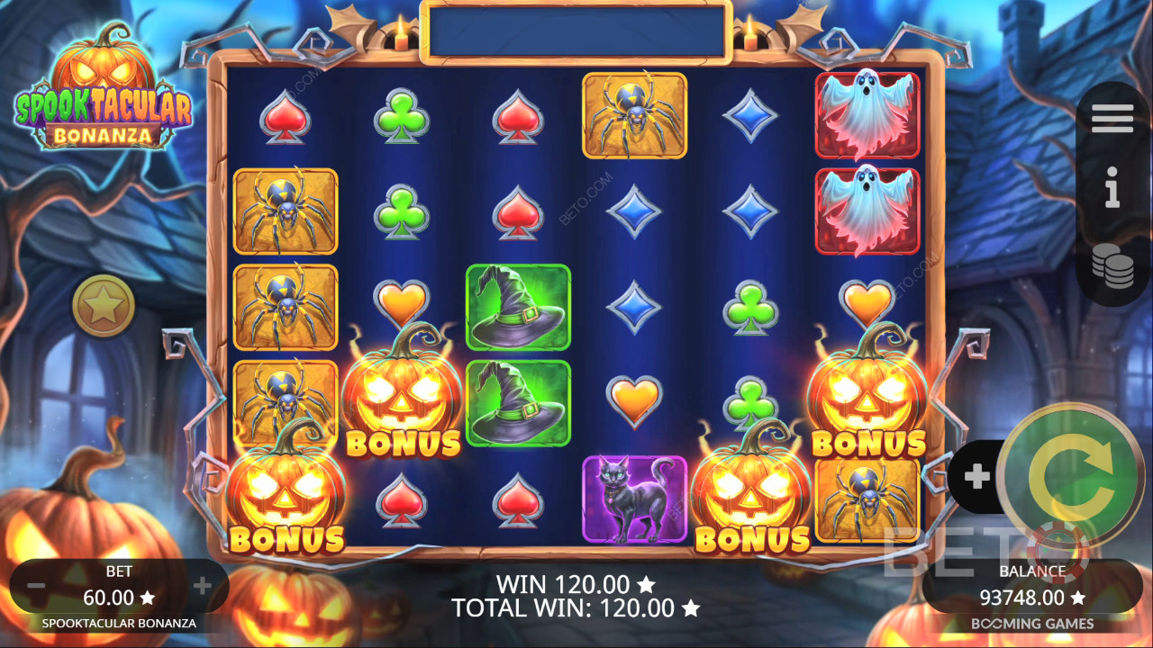Spooktacular Bonanza Anmeldelse av BETO Slots