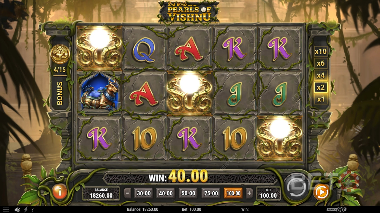 Rich Wilde and the Pearls of Vishnu Anmeldelse av BETO Slots
