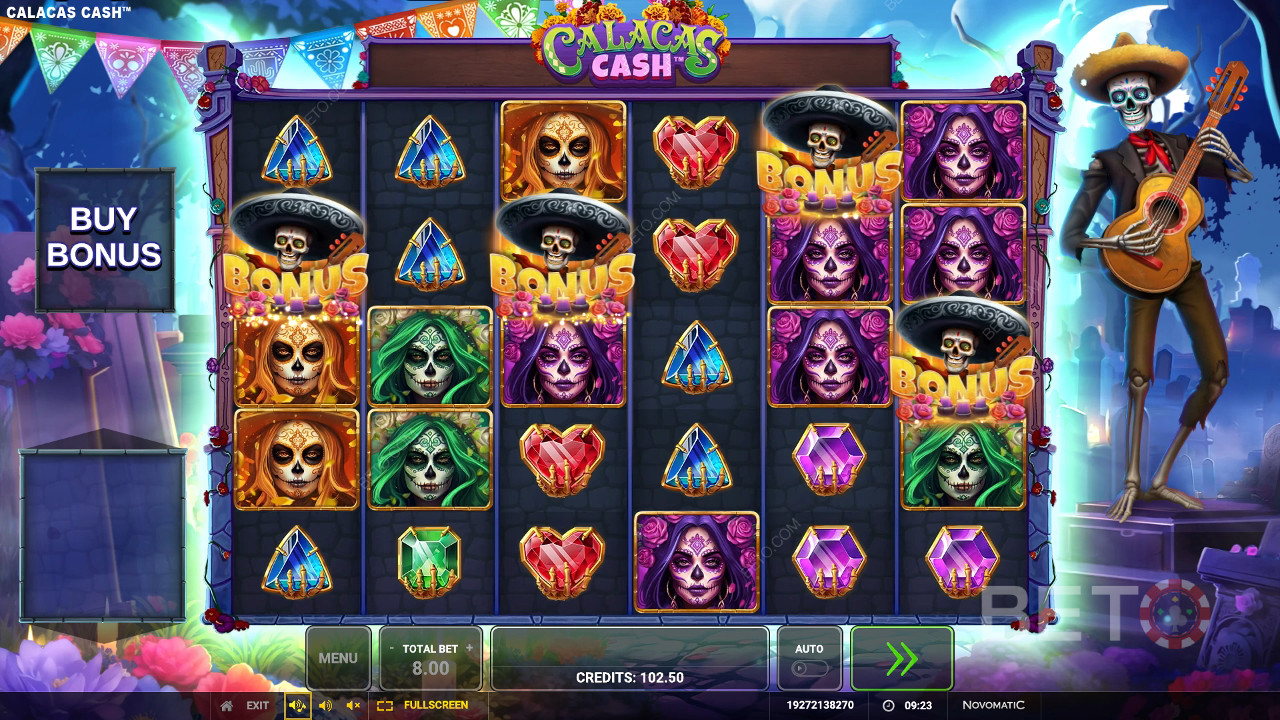 Calacas Cash Anmeldelse av BETO Slots