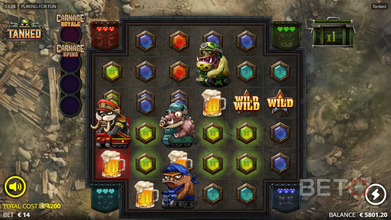 Tanked Spill Gratis