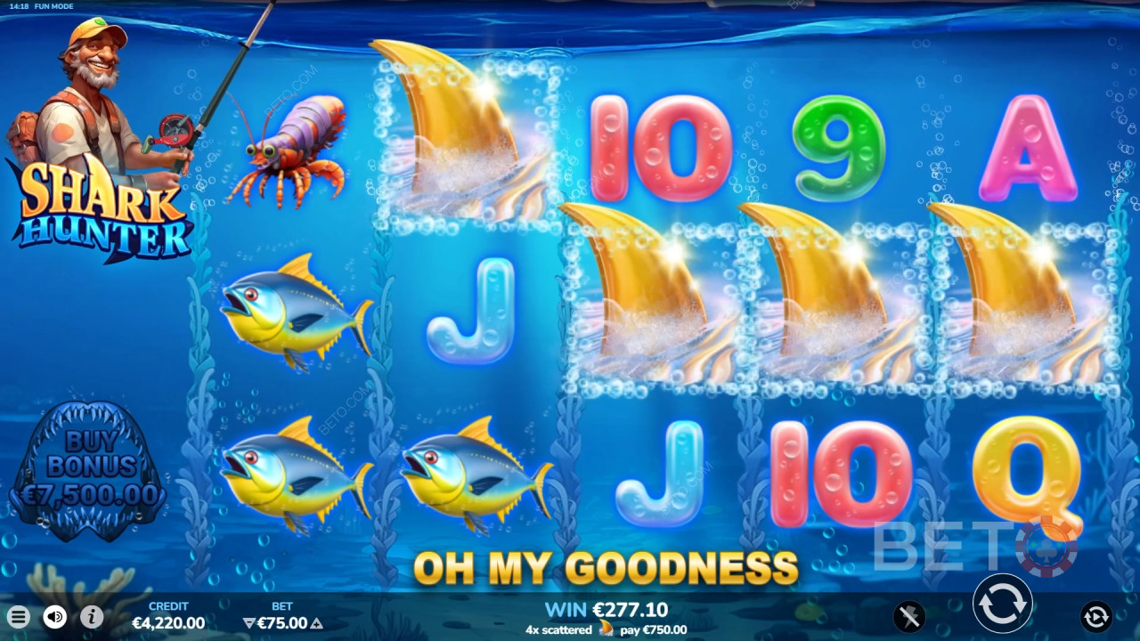 Shark Hunter (Atomic Slot Lab) Spill Gratis