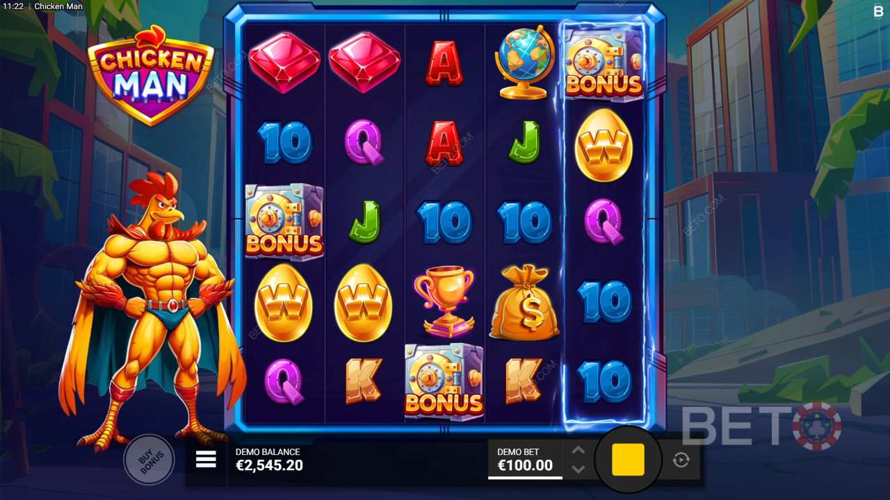 Chicken Man Anmeldelse av BETO Slots