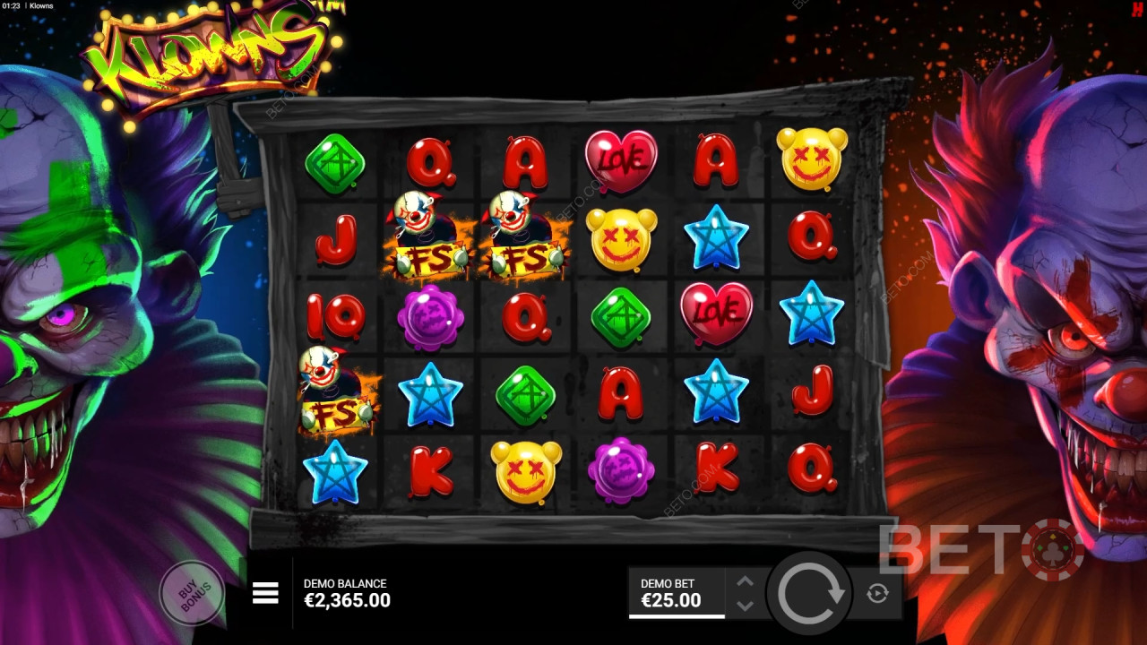Klowns Anmeldelse av BETO Slots