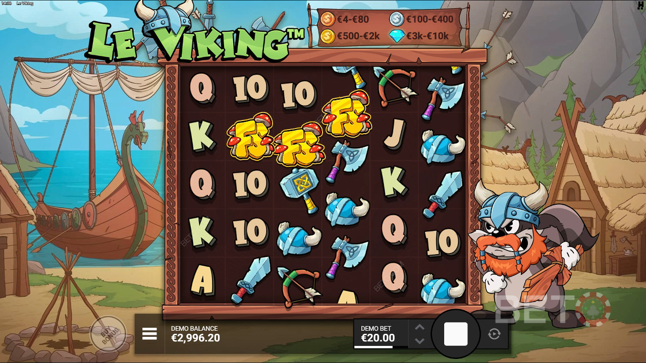 Le Viking Anmeldelse av BETO Slots