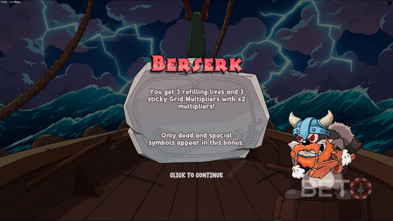 Bonusfunksjoner forklart i Le Viking av Hacksaw Gaming