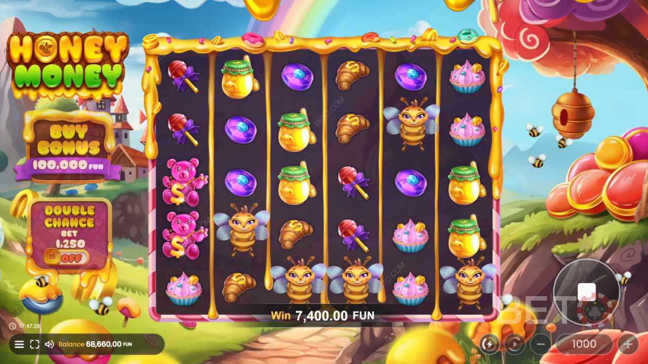 Honey Money Anmeldelse av BETO Slots
