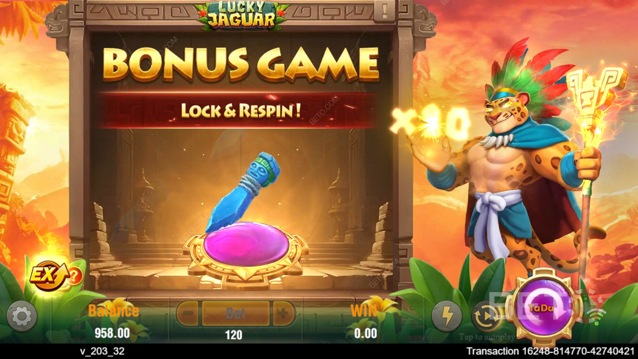 Bonusfunksjoner forklart i Lucky Jaguar av TaDa Gaming