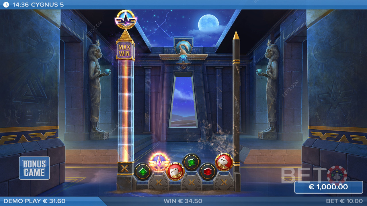 Anmeldelse av Cygnus 5 av BETO Slots