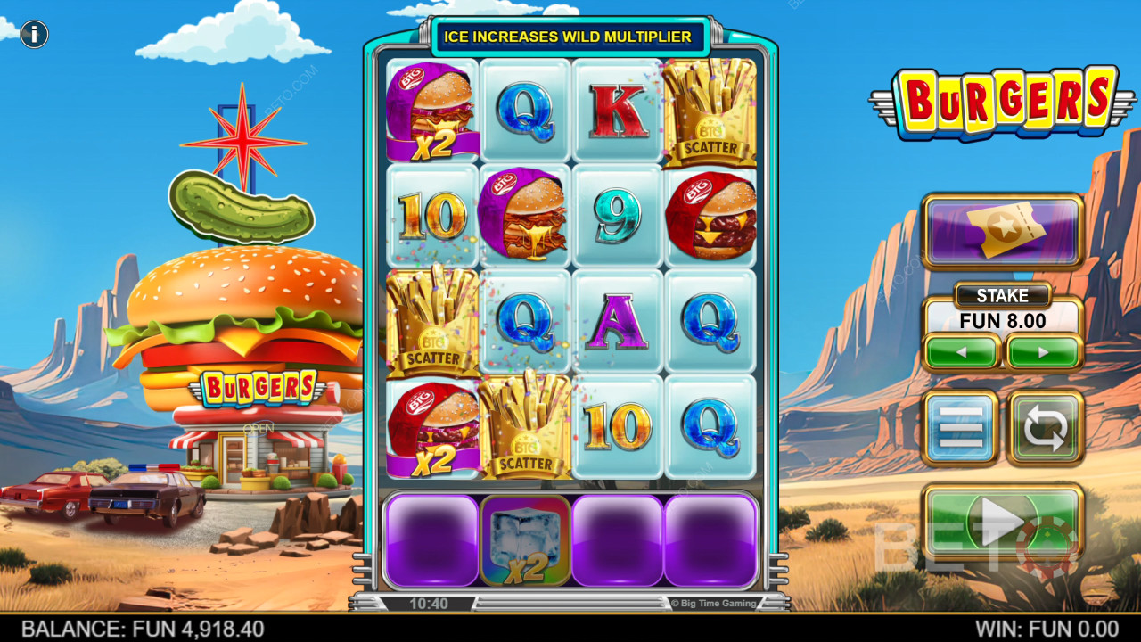 Burgers Anmeldelse av BETO Slots
