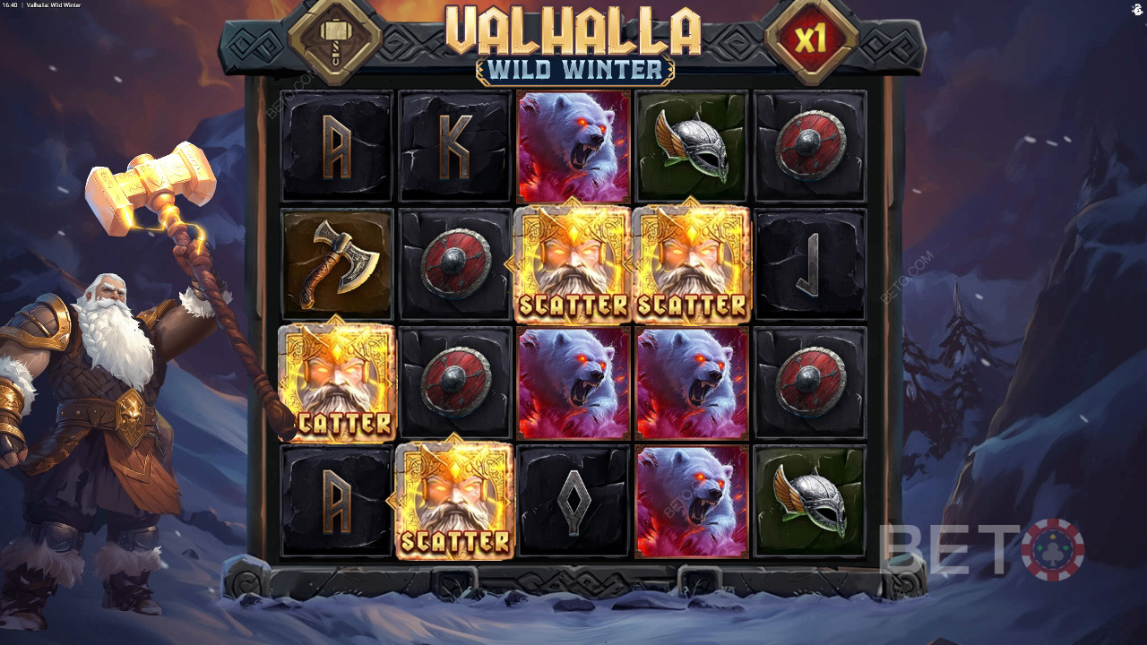 Valhalla Wild Winter Anmeldelse av BETO Slots