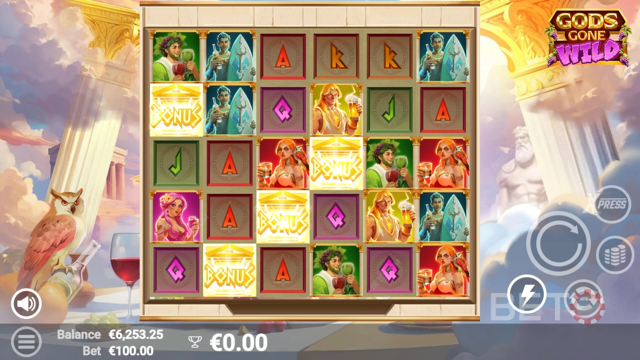 Gods Gone Wild Spill Gratis