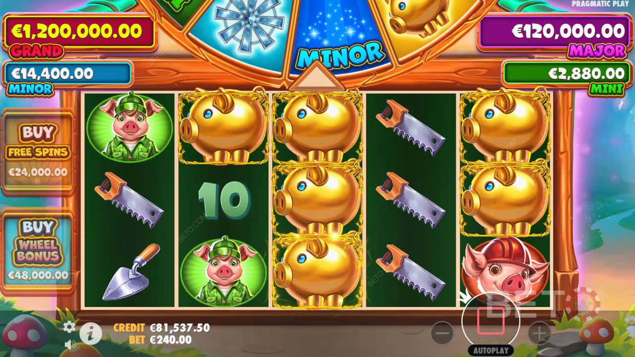 Brick House Bonanza Spill Gratis