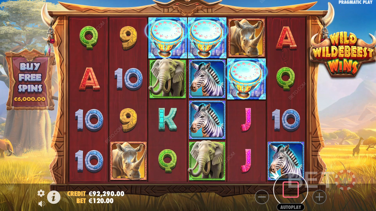 Wild Wildebeest Wins Spill Gratis