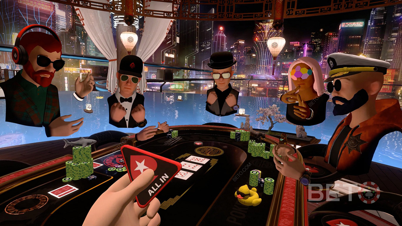 Spill live casino hos PokerStars