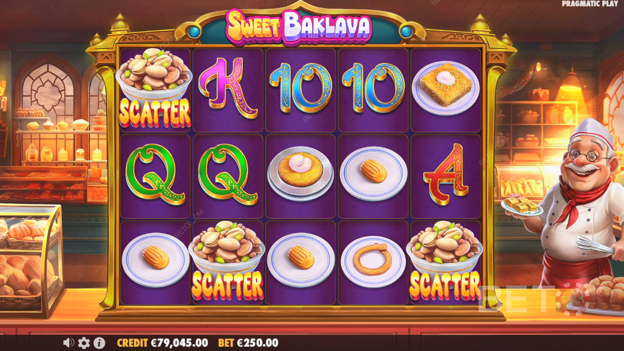 Sweet Baklava Anmeldelse av BETO Slots