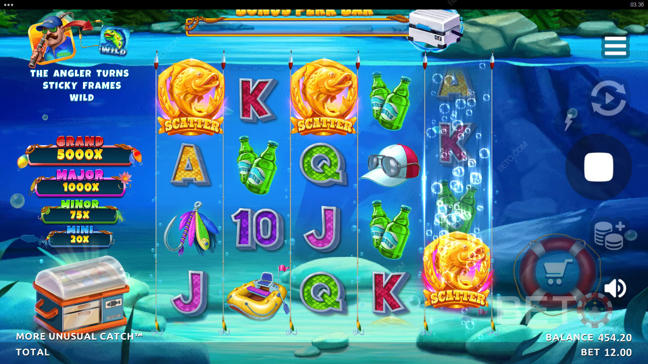 Mer uvanlig fangstanmeldelse av BETO Slots