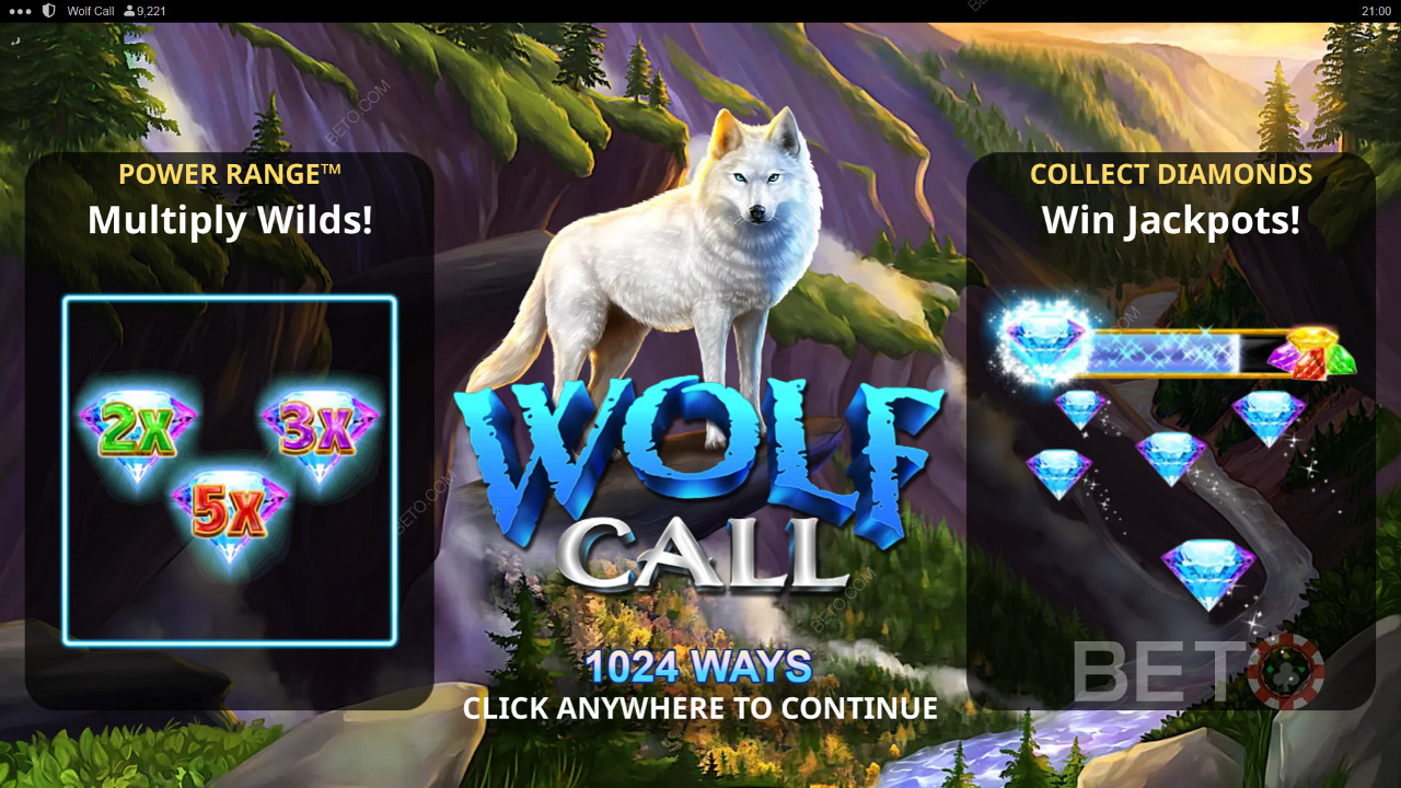 Flokkelederen ønsker deg velkommen i Wolf Call
