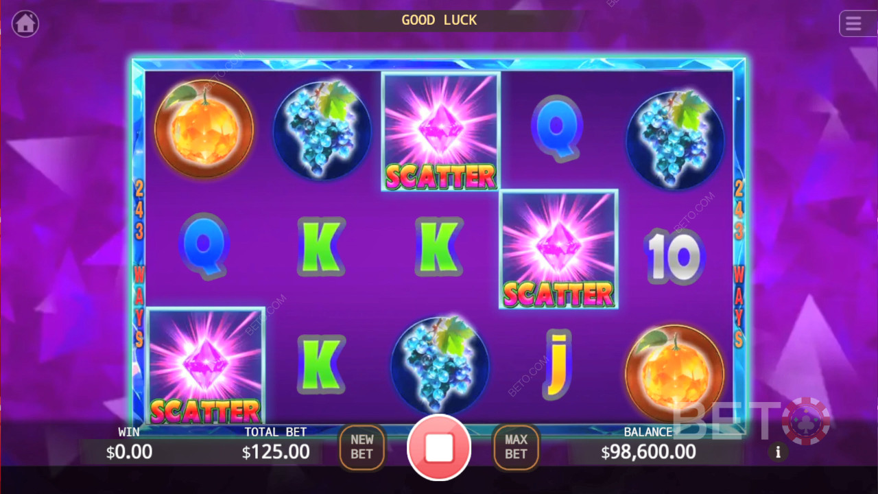 Crystal Fruits Anmeldelse av BETO Slots