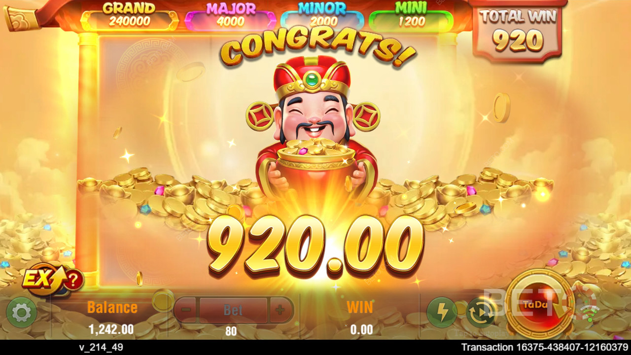 Vinn 3 000 ganger innsatsen din i Money Pot-spilleautomaten på nett!