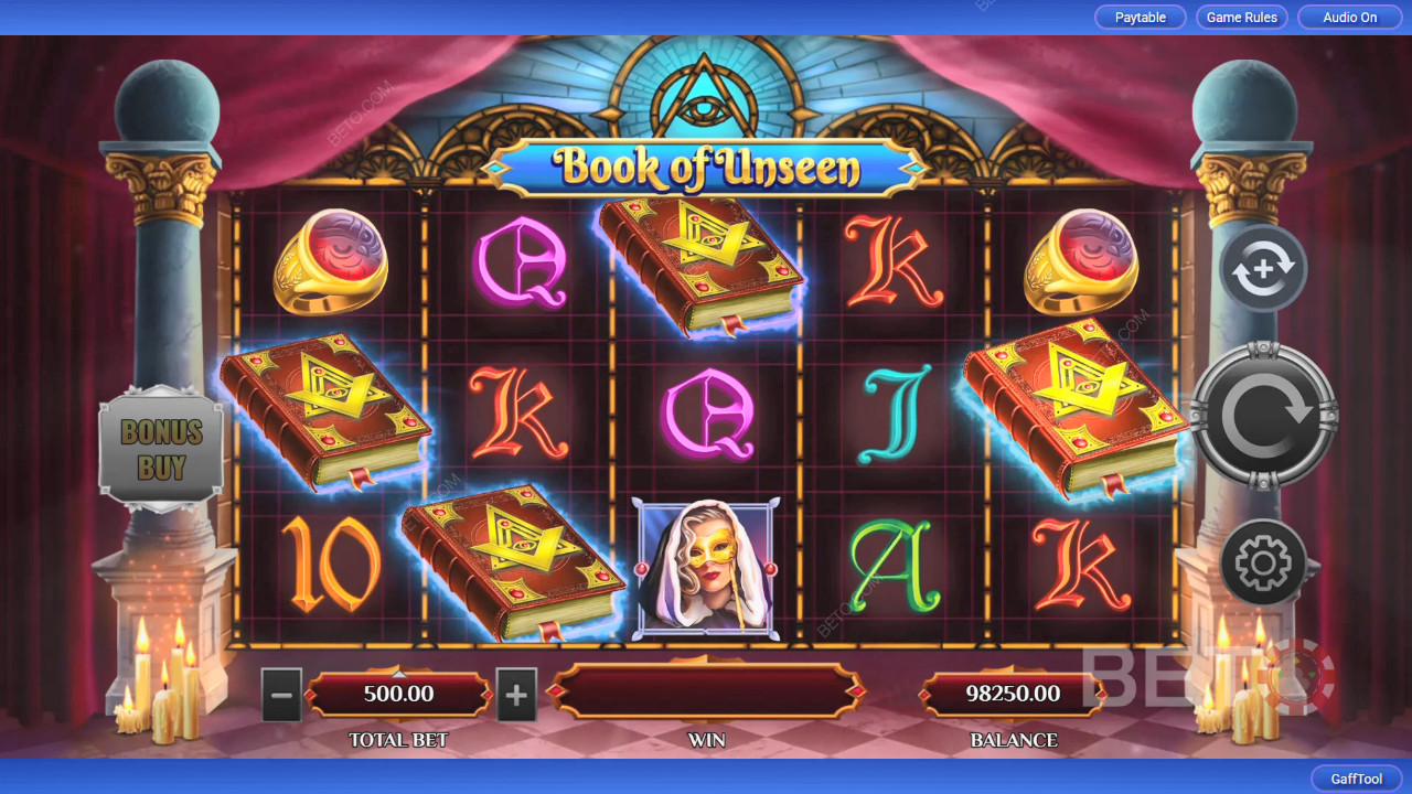 Book of Unseen Spill Gratis