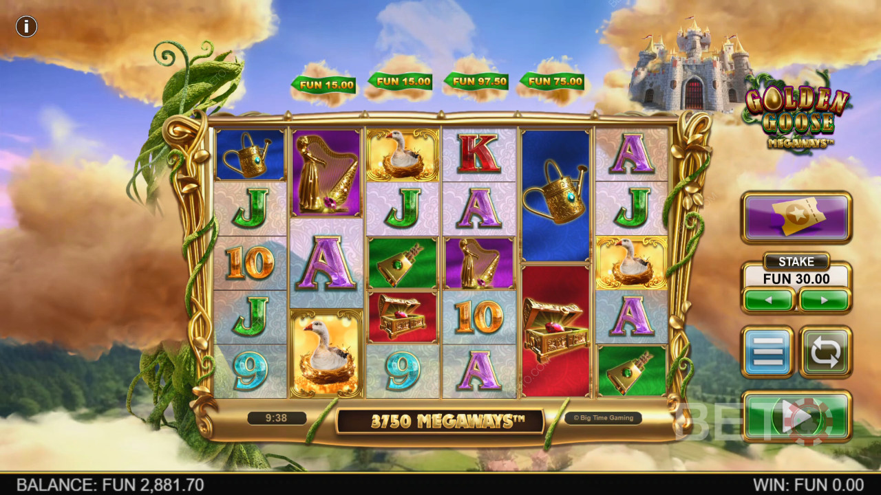 Golden Goose Megaways Anmeldelse av BETO Slots