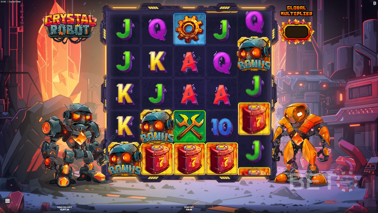Crystal Robot Spill Gratis