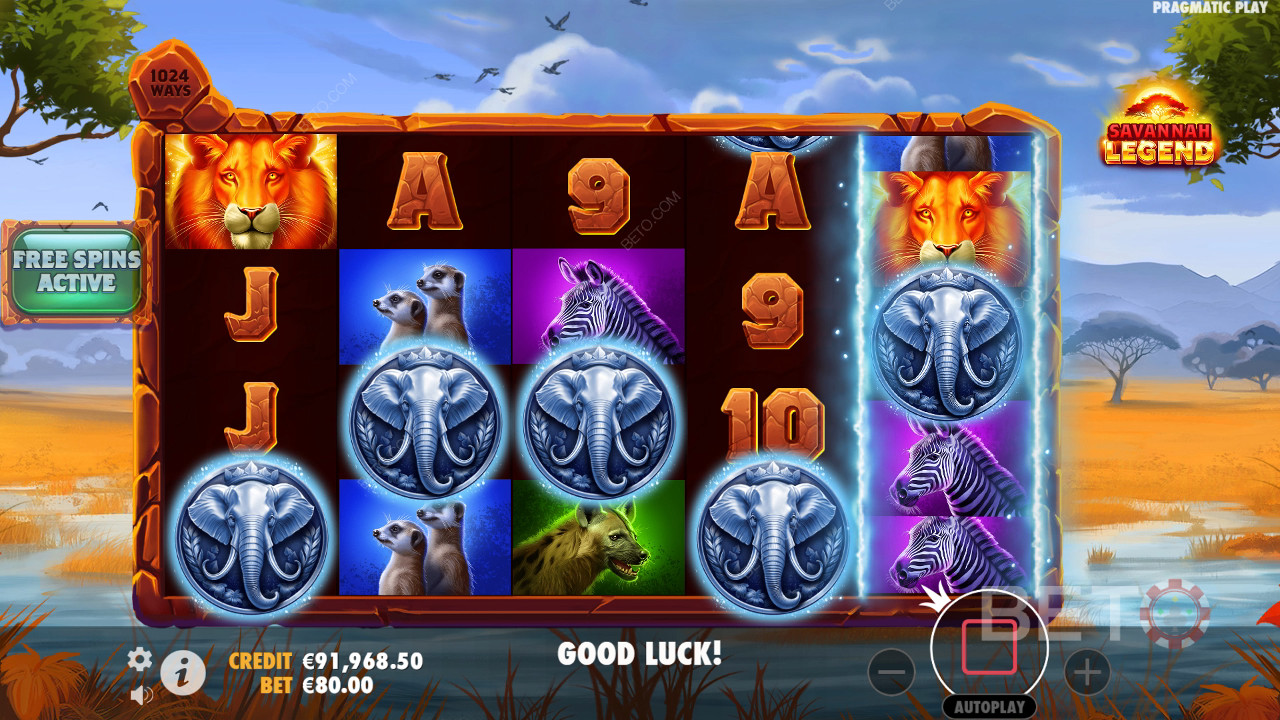 Savannah Legend Anmeldelse av BETO Slots