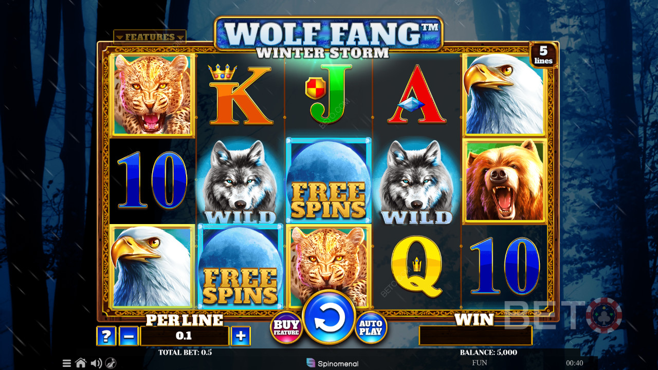 Wolf Fang Winter Storm Anmeldelse av BETO Slots