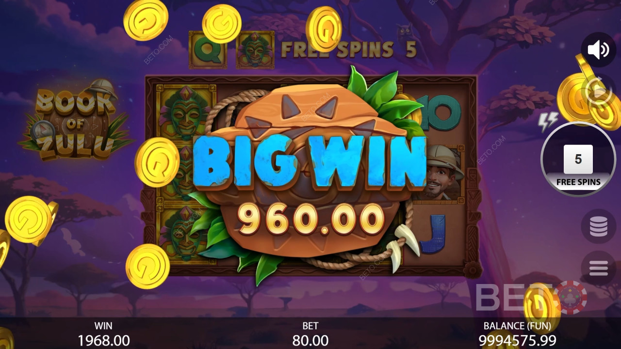 Book of Zulu Anmeldelse av BETO Slots