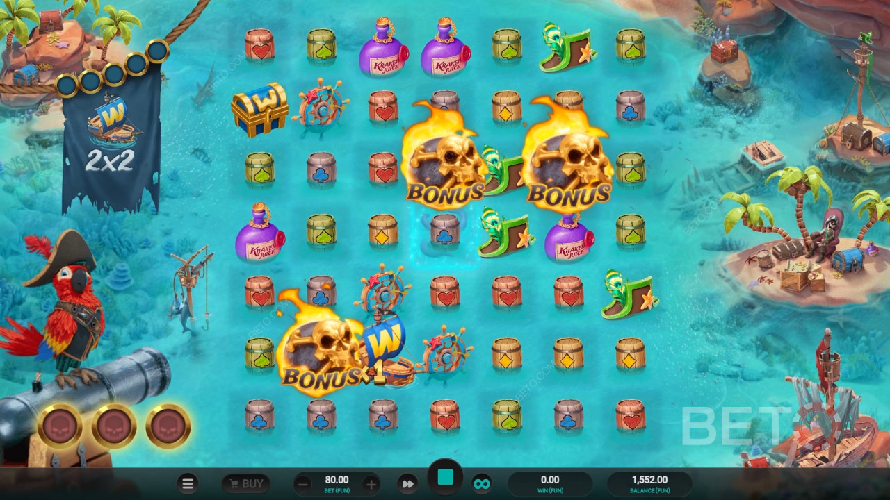 Kraken's Cove Spill Gratis