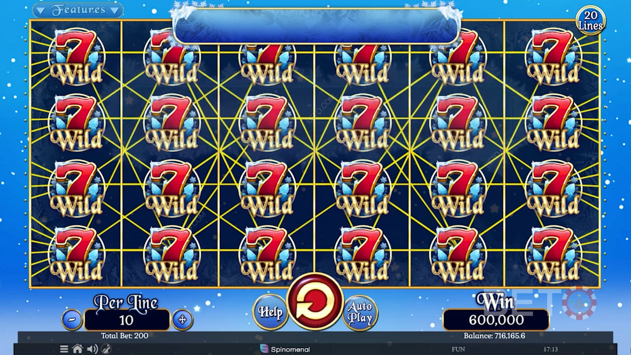 Fruits On Ice Collection 20 Lines Spill Gratis