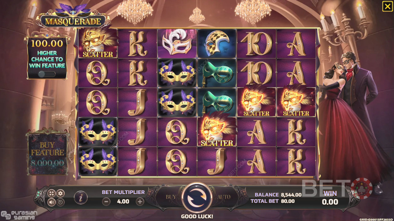 Masquerade (Eurasian Gaming) Spill Gratis