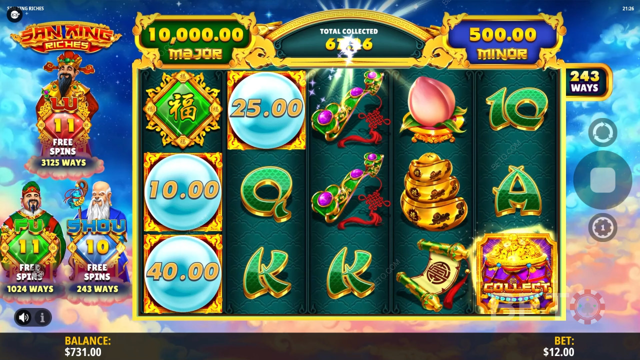 San Xing Riches Anmeldelse av BETO Slots
