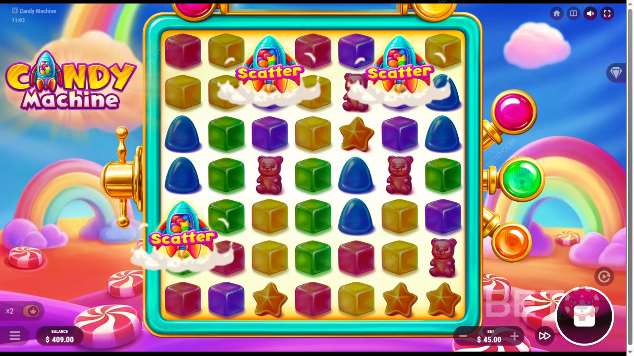 Candy Machine Spill Gratis