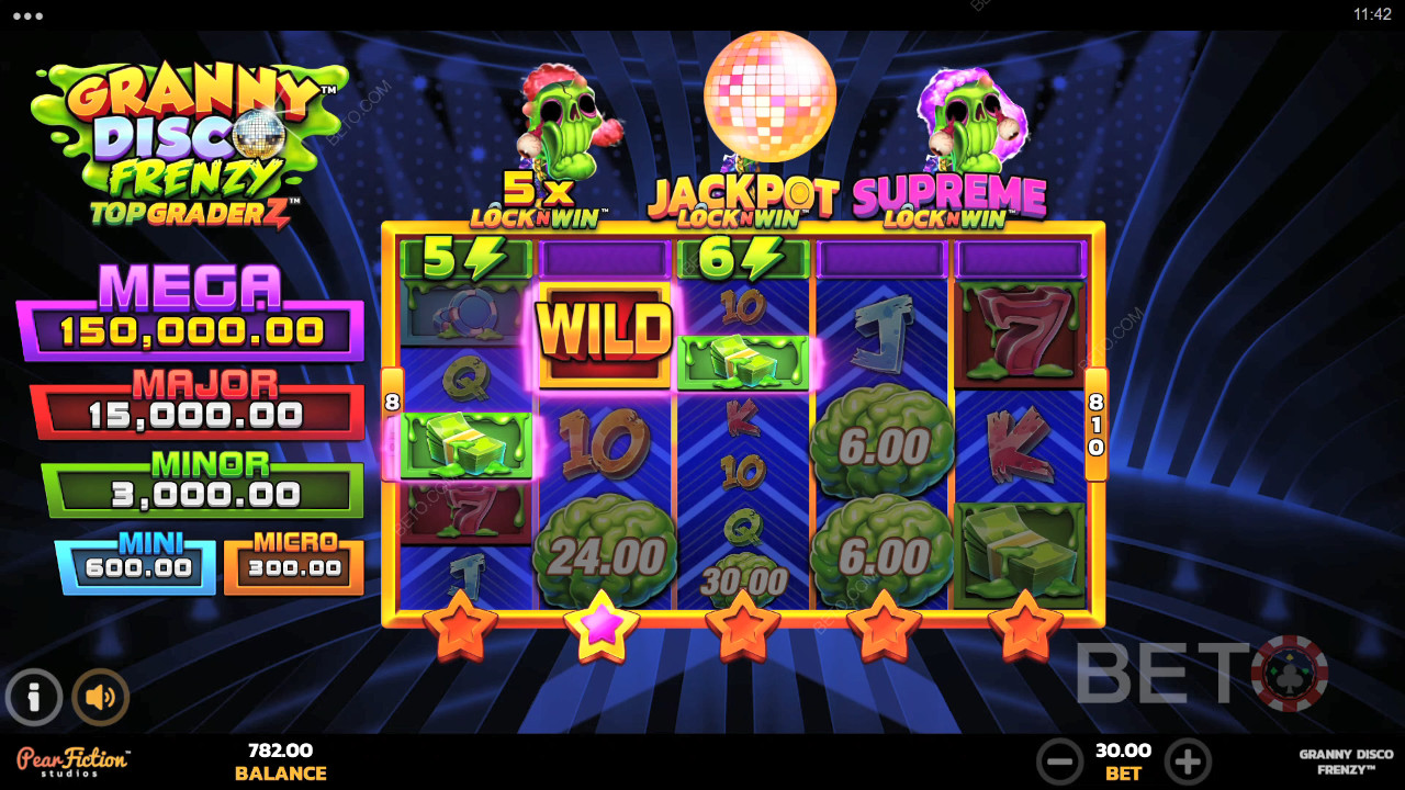 Granny Disco Frenzy Spill Gratis