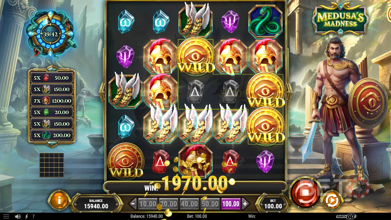 Medusa's Madness Spill Gratis