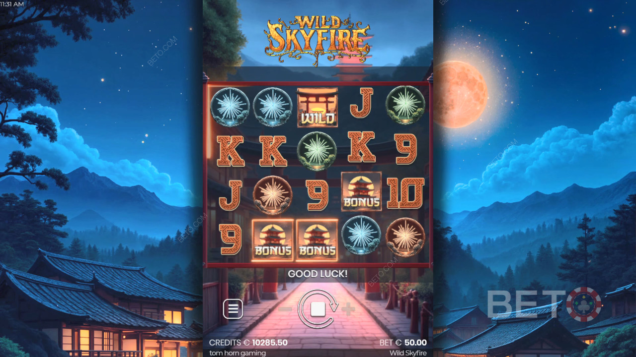 Wild Skyfire Spill Gratis