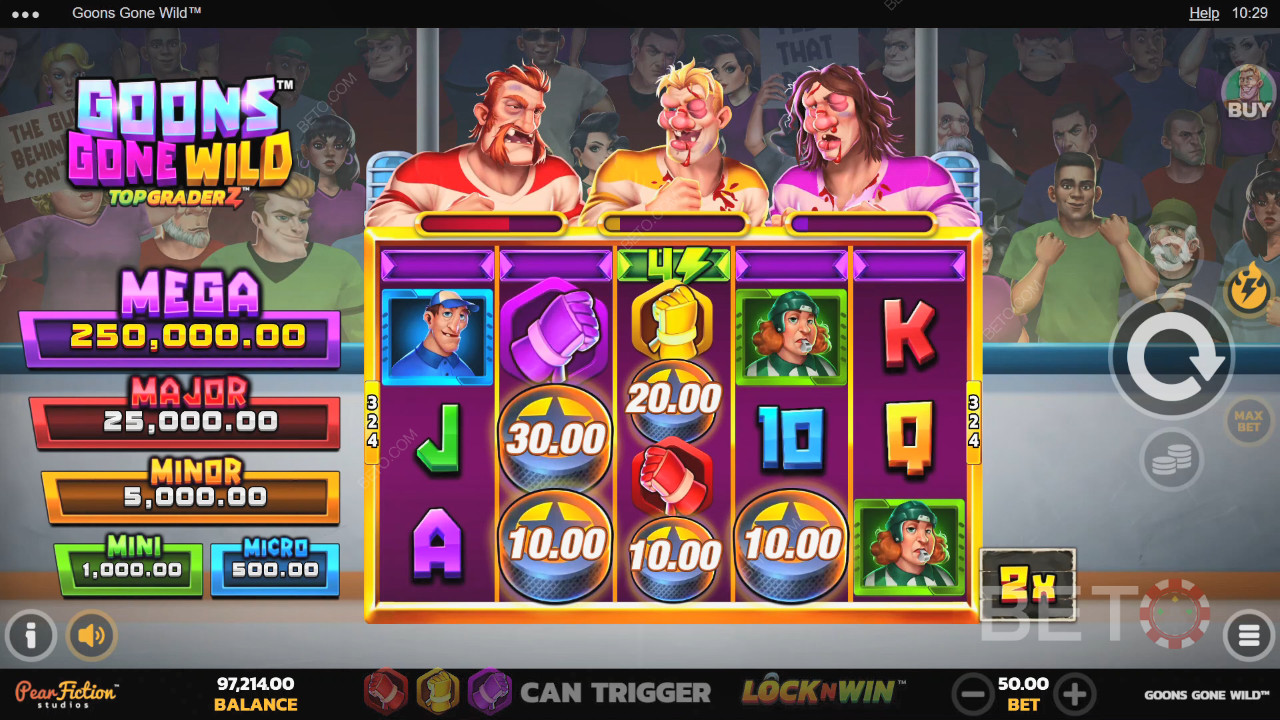 Goons Gone Wild Anmeldelse av BETO Slots